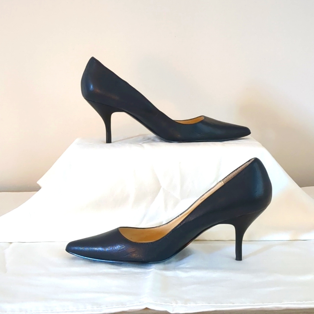 Gabriella Rocha Navy Heels